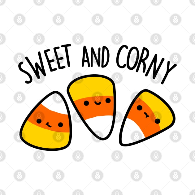 Sweet And Corny Cute Corn Pun by punnybone