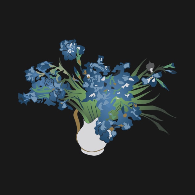 The blue roses by Love designer 