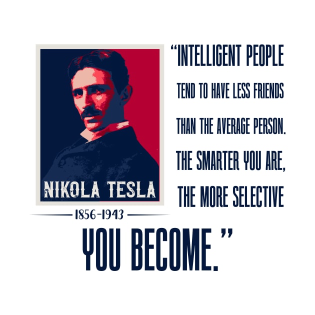 Nerd quote , quotes by Nikola Tesla by HomeCoquette