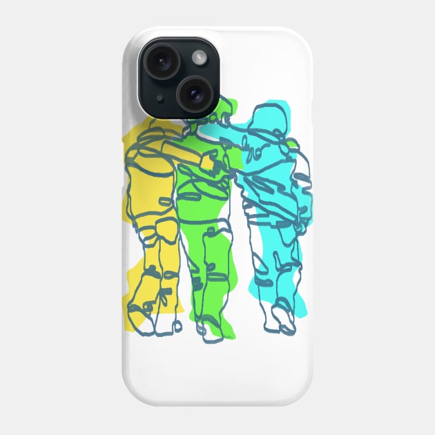 Childhood Friendship Phone Case by EGLOOP