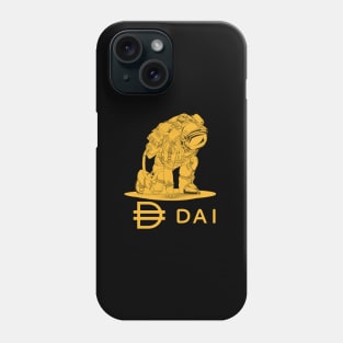 Dai  Crypto Dai  Token Dai  Cryptocurrency coin token Phone Case