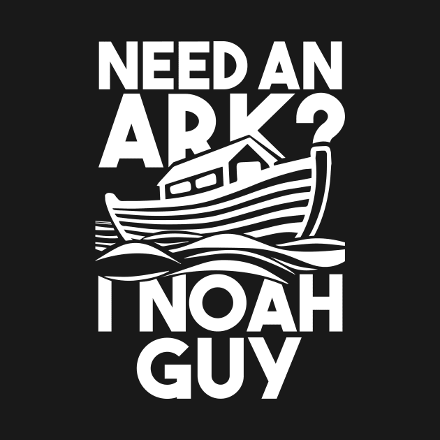 'Need An Ark? I Noah Guy' Amazing Christians Cross by ourwackyhome