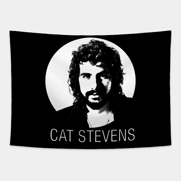 Cat Stevens Tapestry by GreenRabbit