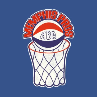 Defunct Memphis Pros Basketball T-Shirt
