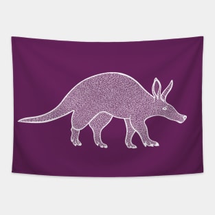 Aardvark Ink Art - cool African anteater design Tapestry