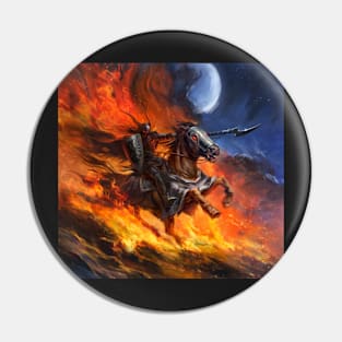 Horseman from Hell Pin