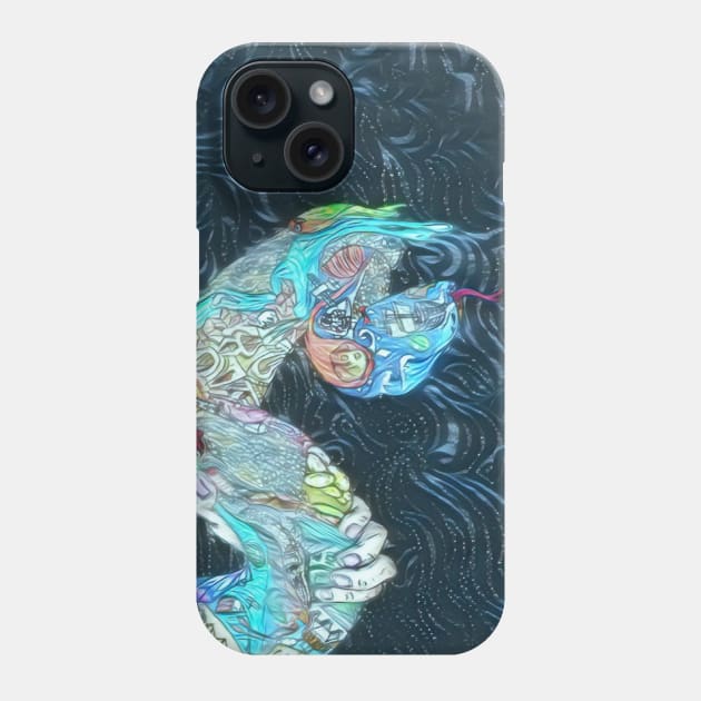 Python 3 Phone Case by Mr. Leon Artwork