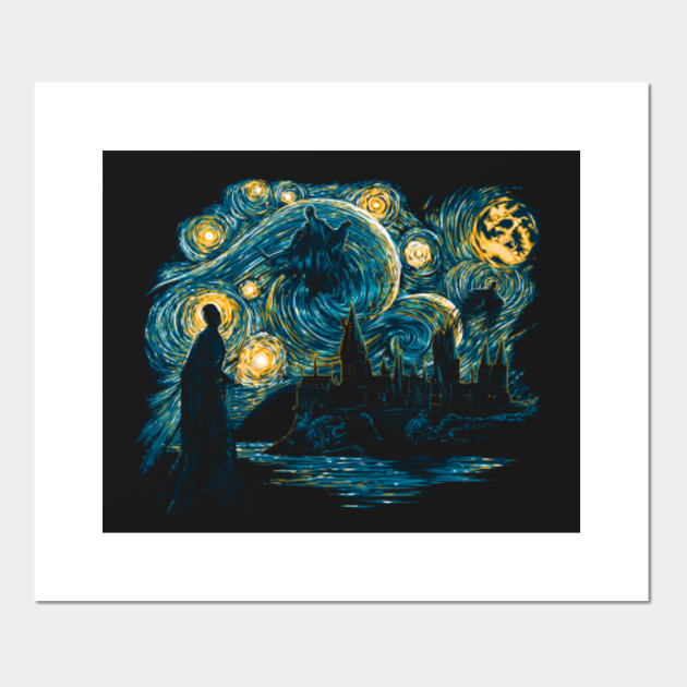 Starry Dementors Harry Potter Posters And Art Prints Teepublic Uk