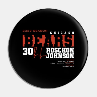 Johnson - Bears - 2023 Pin
