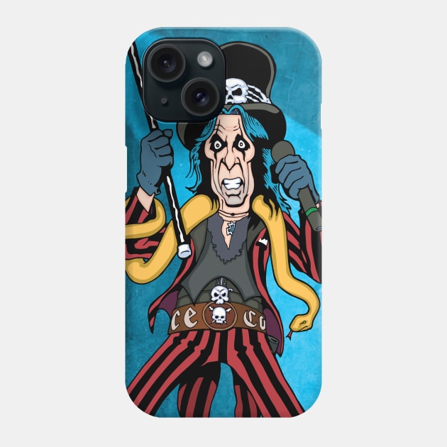 Alice Cooper Phone Case by Parisi Studios