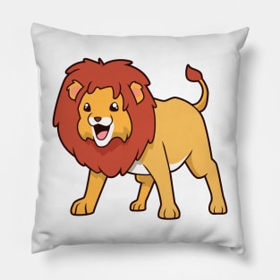 Kawaii Lion Pillow