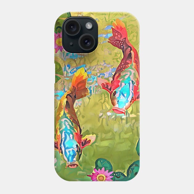 Color of the fish Phone Case by forestep