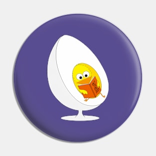 Egg-cellent reading Pin