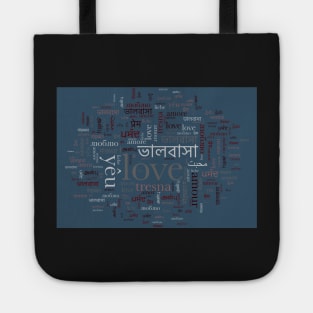 The language of love Tote