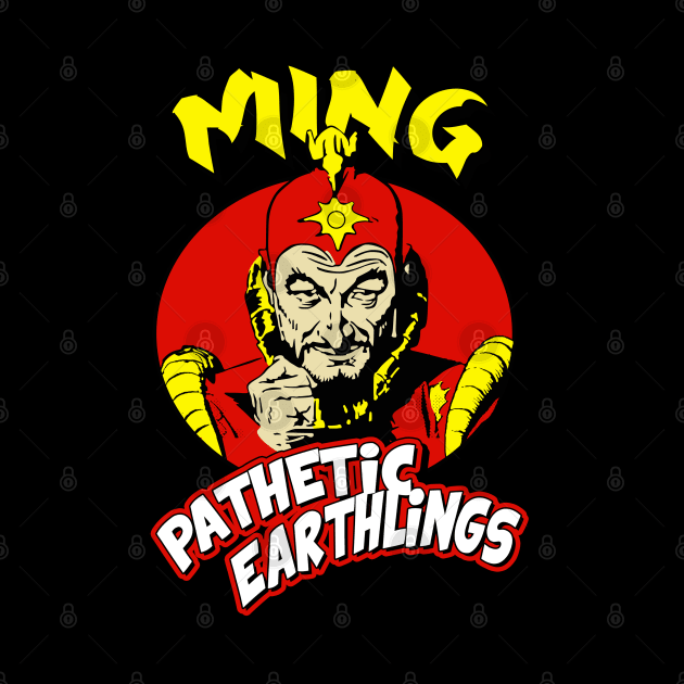 Flash Gordon Ming // Pathetic Earthlings by Niko Neon