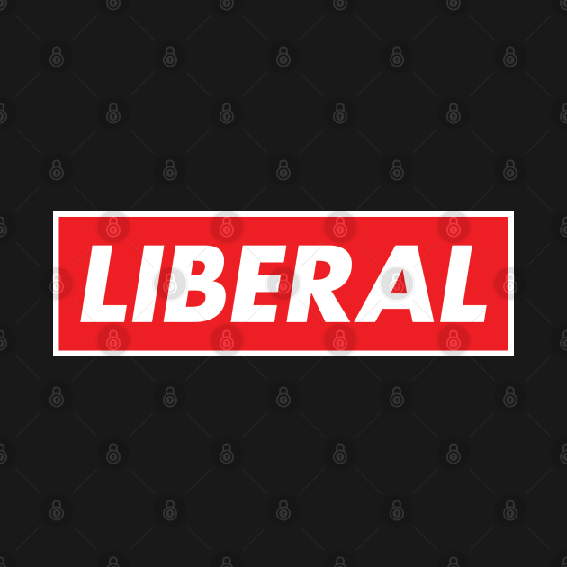 Disover Liberal Logo - Liberal - T-Shirt