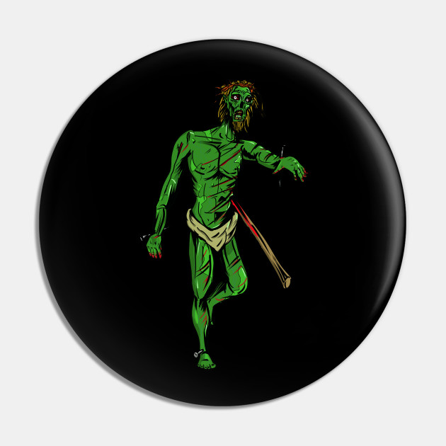 Sweet Zombie Jebus Zombie Apocalypse Pin Teepublic ( ( muzyka ) sladkiy iisus ot reda stigala na radio ). teepublic