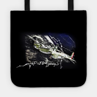 lightning strike Tote