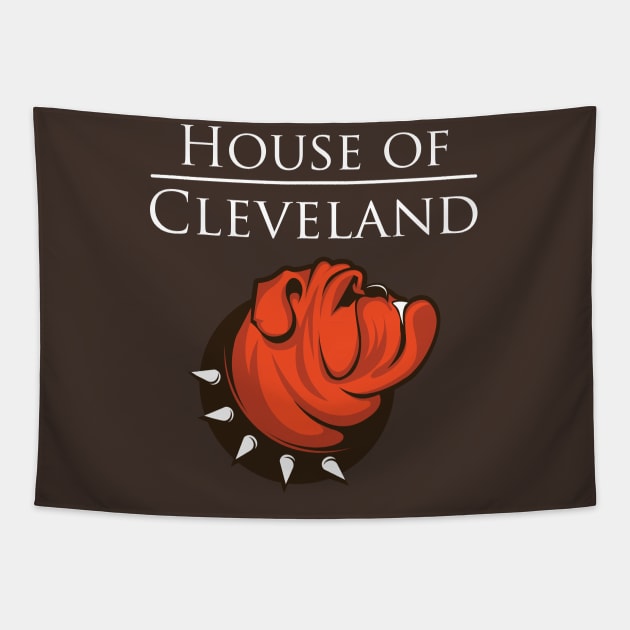 House of Cleveland Tapestry by SteveOdesignz