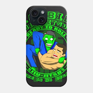 Mens Zombie Jiu Jitsu T-Shirt Phone Case