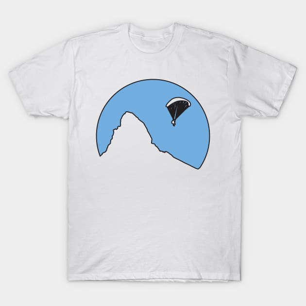 Paraglider In A Thermal - Paragliding Pilot T-Shirt Paraglider In A Thermal - Paragliding Pilot T-Shirt