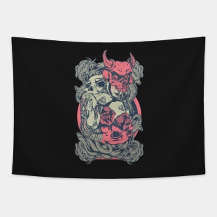 Lady Skull Tapestry