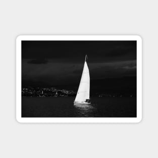 Sailing ship / Swiss Artwork Photography Magnet