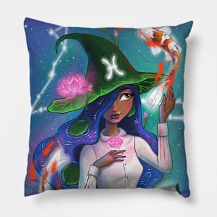 Pisces Witch Pillow