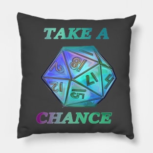 Take a chance, roll the dice! Pillow