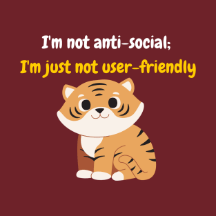 anti-social cat T-Shirt