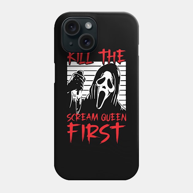 Scary Bloody Classic Horror Slasher Movies Film Lovers Phone Case by Riffize