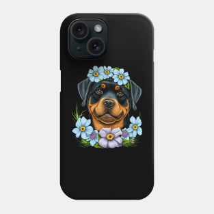 rottweiler dog lovers Phone Case