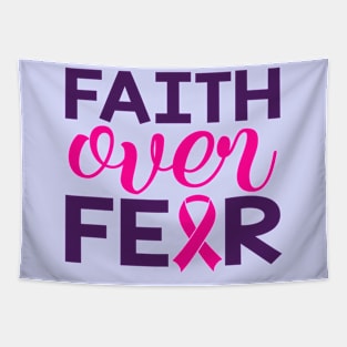 Faith Over Fear Tapestry