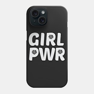 Girl Power Rose Logo Phone Case