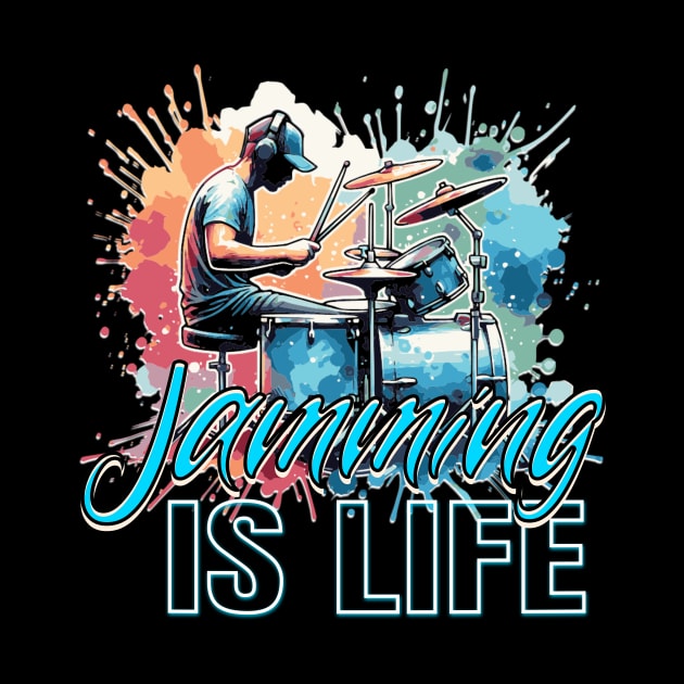 Drumming Passion: Jamming IS LIFE by Spark of Geniuz