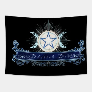 Blessed Be - Blue Edition - Version 2 Tapestry