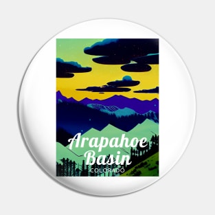 Arapahoe Basin Colorado United States ski Pin