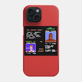 Tyson Vs Jake Paul Phone Case