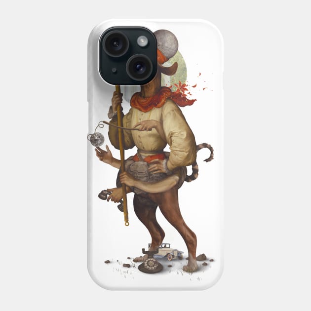 Multi-tasking timeboss Phone Case by Demented