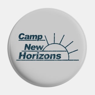 Camp New Horizons (vintage/distressed) Pin