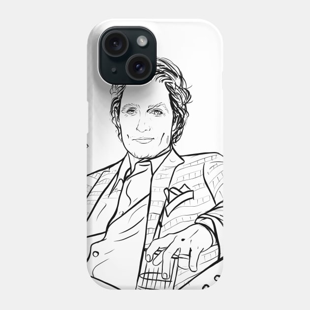 Matthew McConaughey Phone Case by Svetlana Pelin