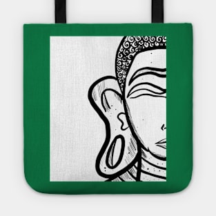 Solid Line of Buddha Tote