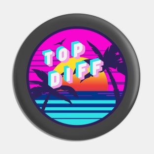 Retrowave Top Diff Pin