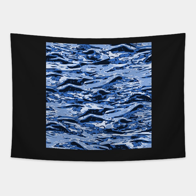 Waves Tapestry by A2Gretchen