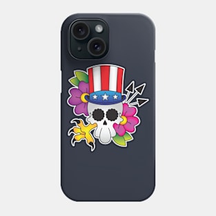 Freedom Skull Phone Case