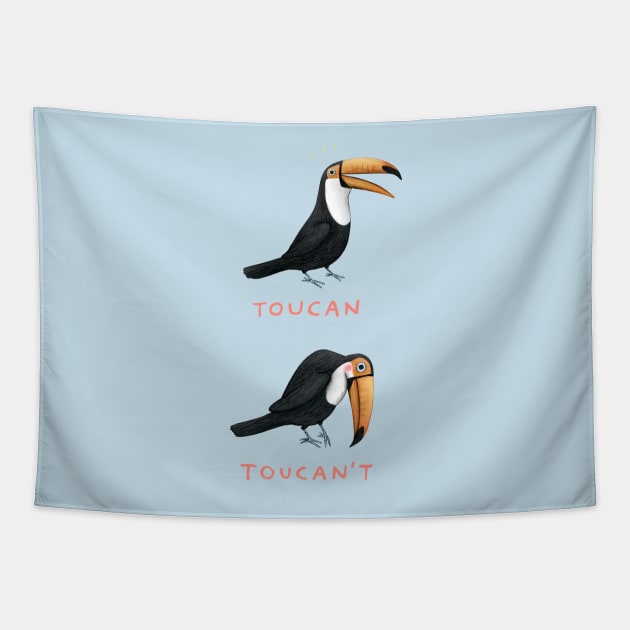 Toucan Toucan't Tapestry by Sophie Corrigan