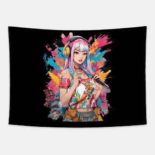 cute girl Tapestry