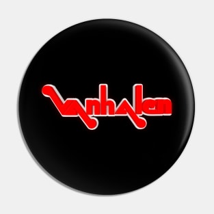 Van Halen - Old Logo 3D Red/White Pin