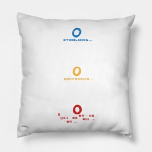 An Existential Crisis in Three Acts Pillow