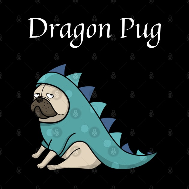 Dragon Pug Dog by jutulen